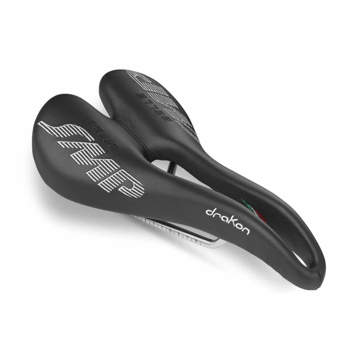 Siodełko SMP DRAKON Rails Stainless Steel Black