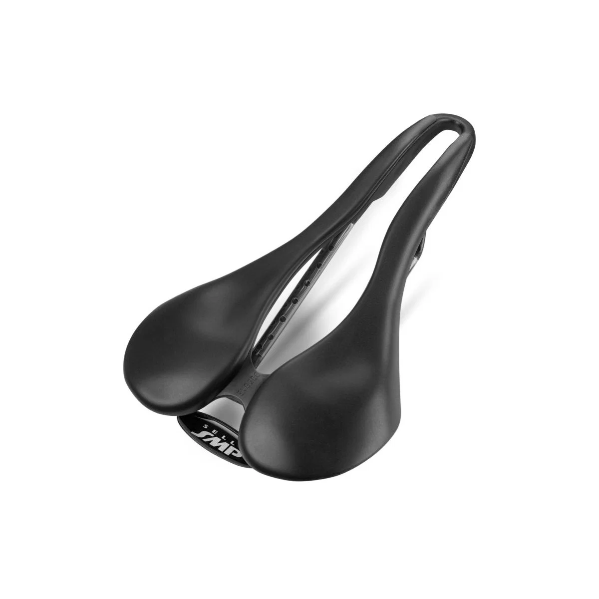 Siodełko SMP EVO20C o szerokości 140 mm z karbonowymi szynami, czarne - Image 3
