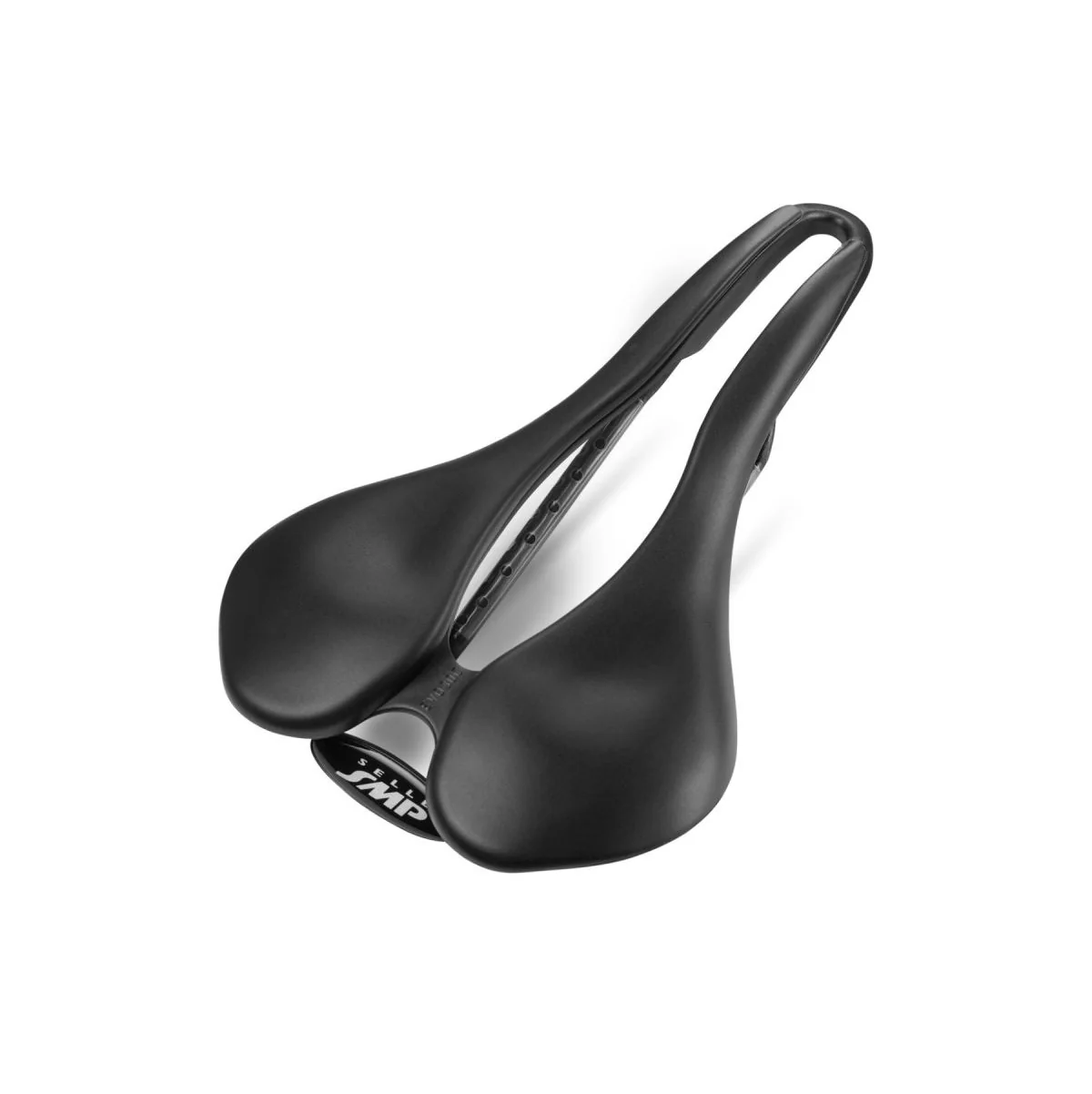 Siodełko SMP EVO30C o szerokości 150 mm z karbonowymi szynami, czarne - Image 3