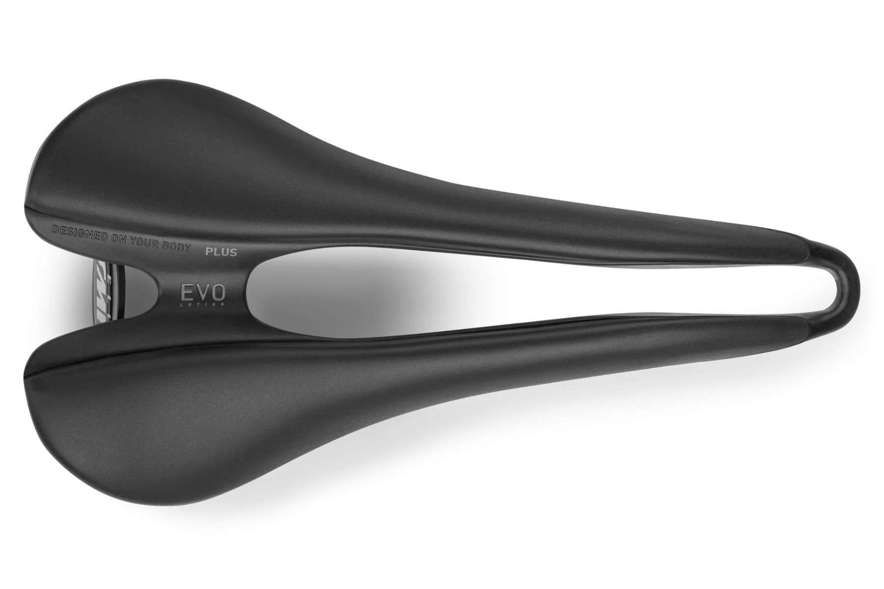 Siodełko SMP EVO PLUS o szerokości 140 mm z czarnymi szynami ze stali nierdzewnej - Image 2