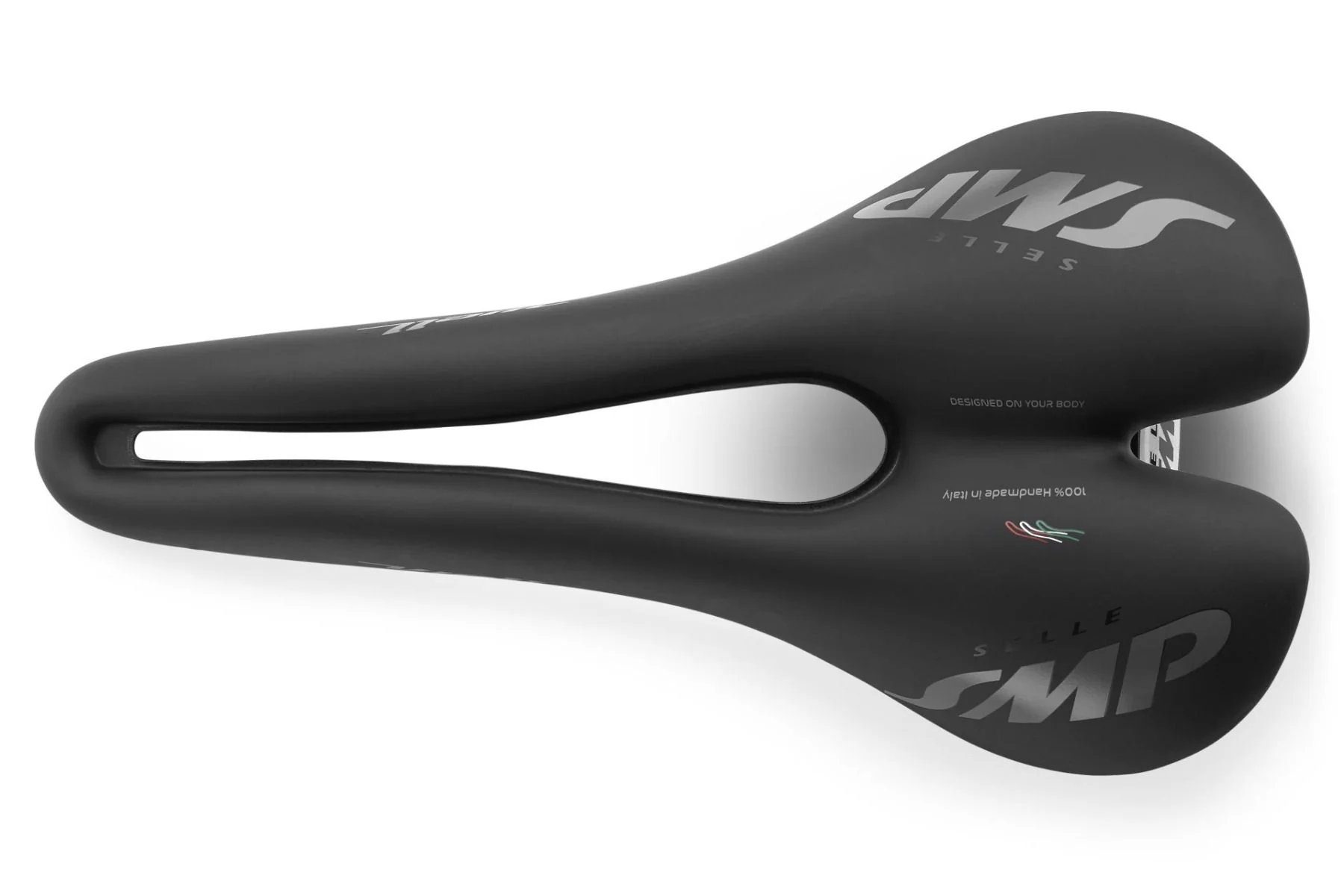 Siodełko SMP WELL Szerokość 144 mm Szyny karbonowe Czarne - Image 2