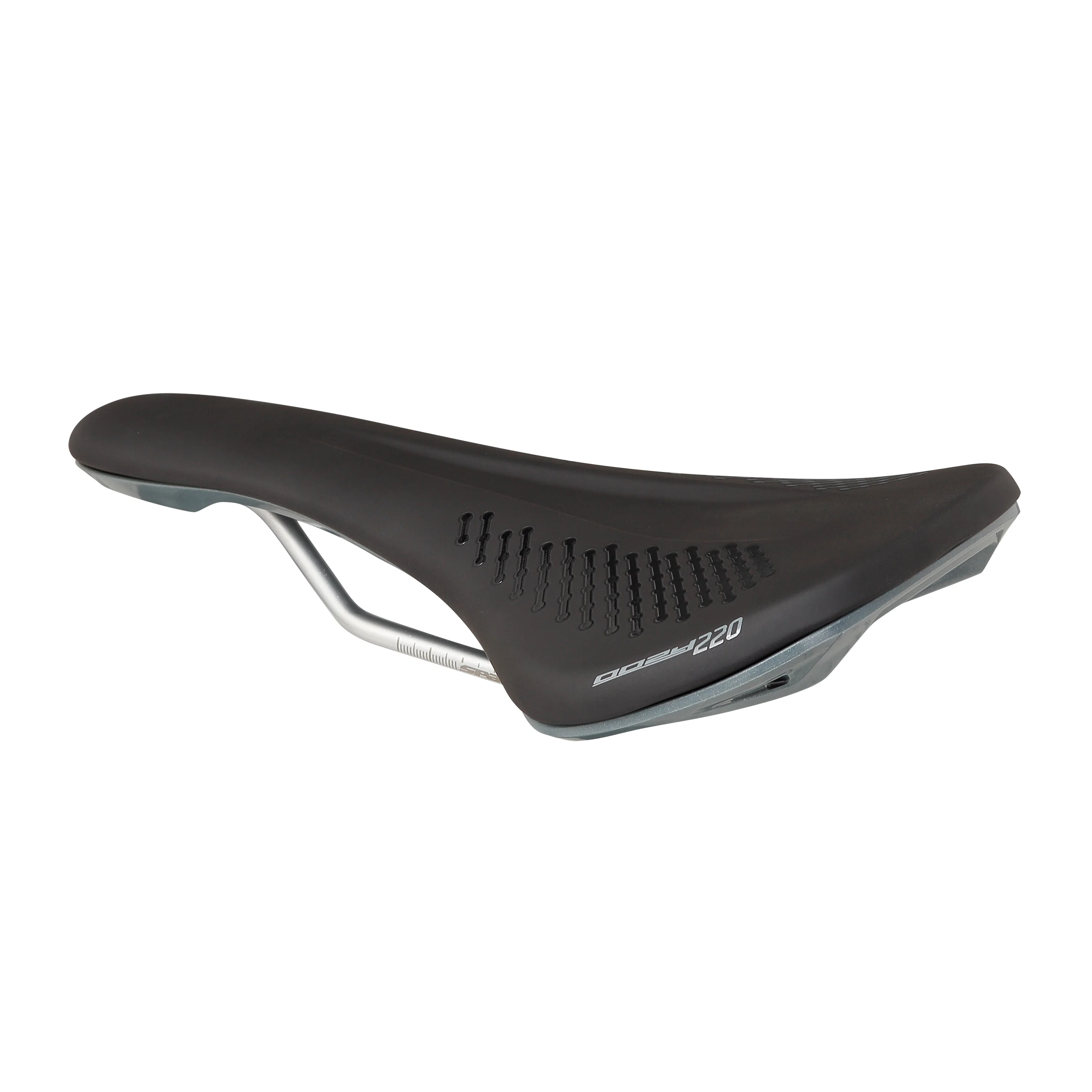 Siodełko SPANK OOZY 220 144mm CrN/Ti Rails Grey - Image 2