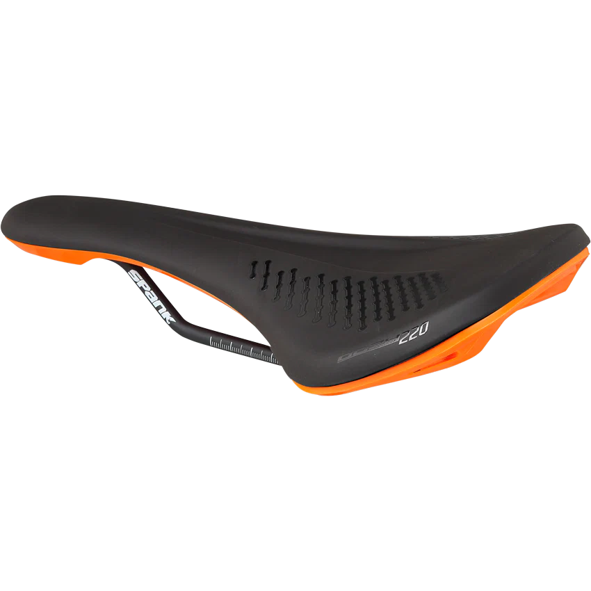 Siodełko SPANK OOZY 220 144mm CrN/Ti Rails Orange - Image 4