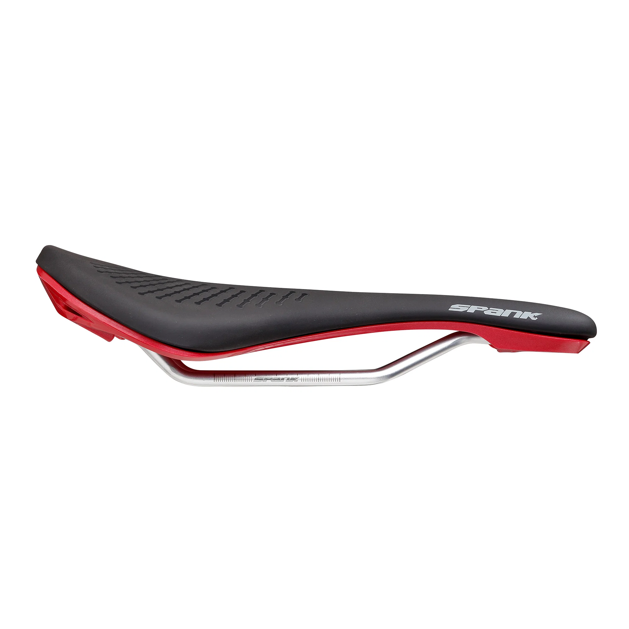 Siodełko SPANK OOZY 220 144mm CrN/Ti Rails Red