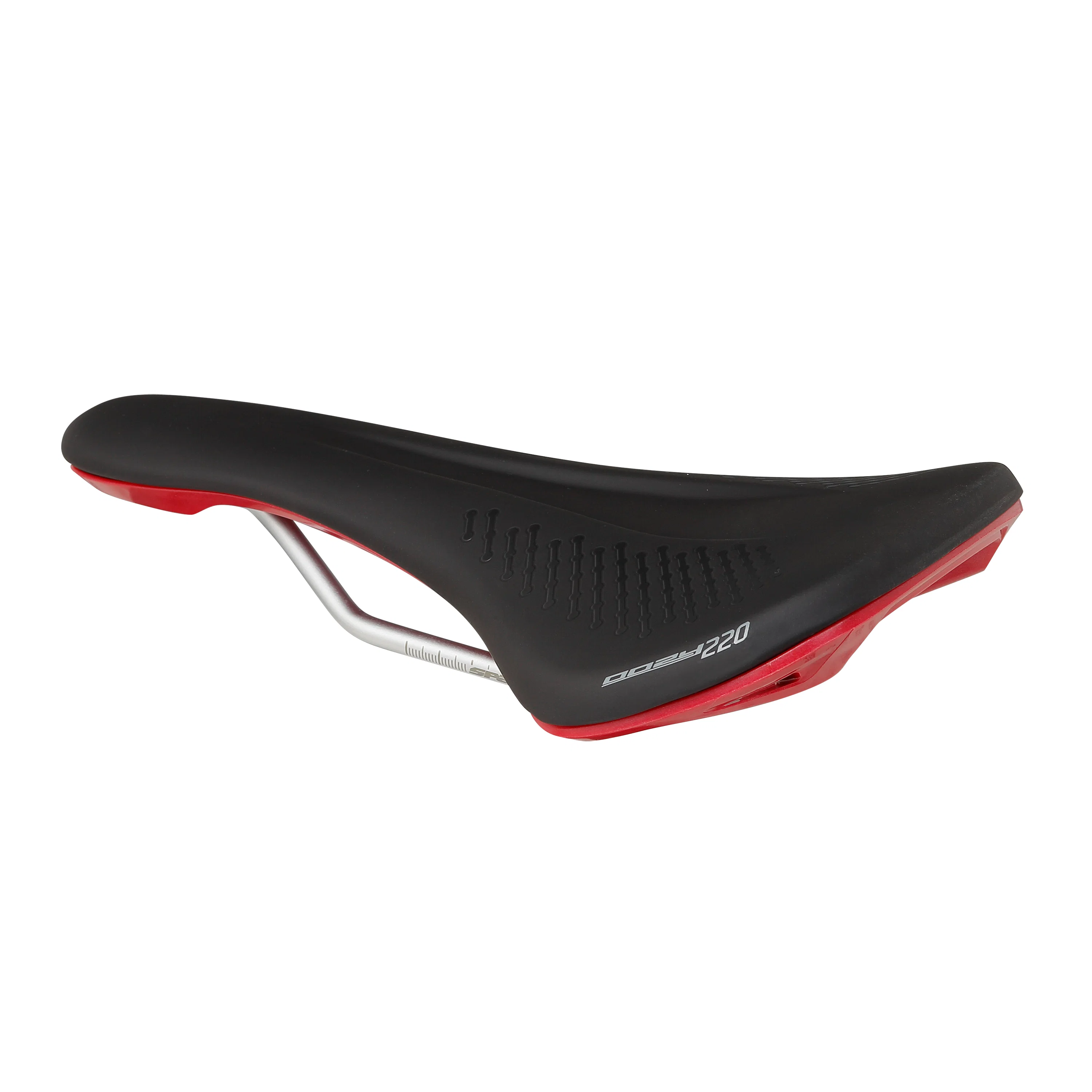 Siodełko SPANK OOZY 220 144mm CrN/Ti Rails Red - Image 2