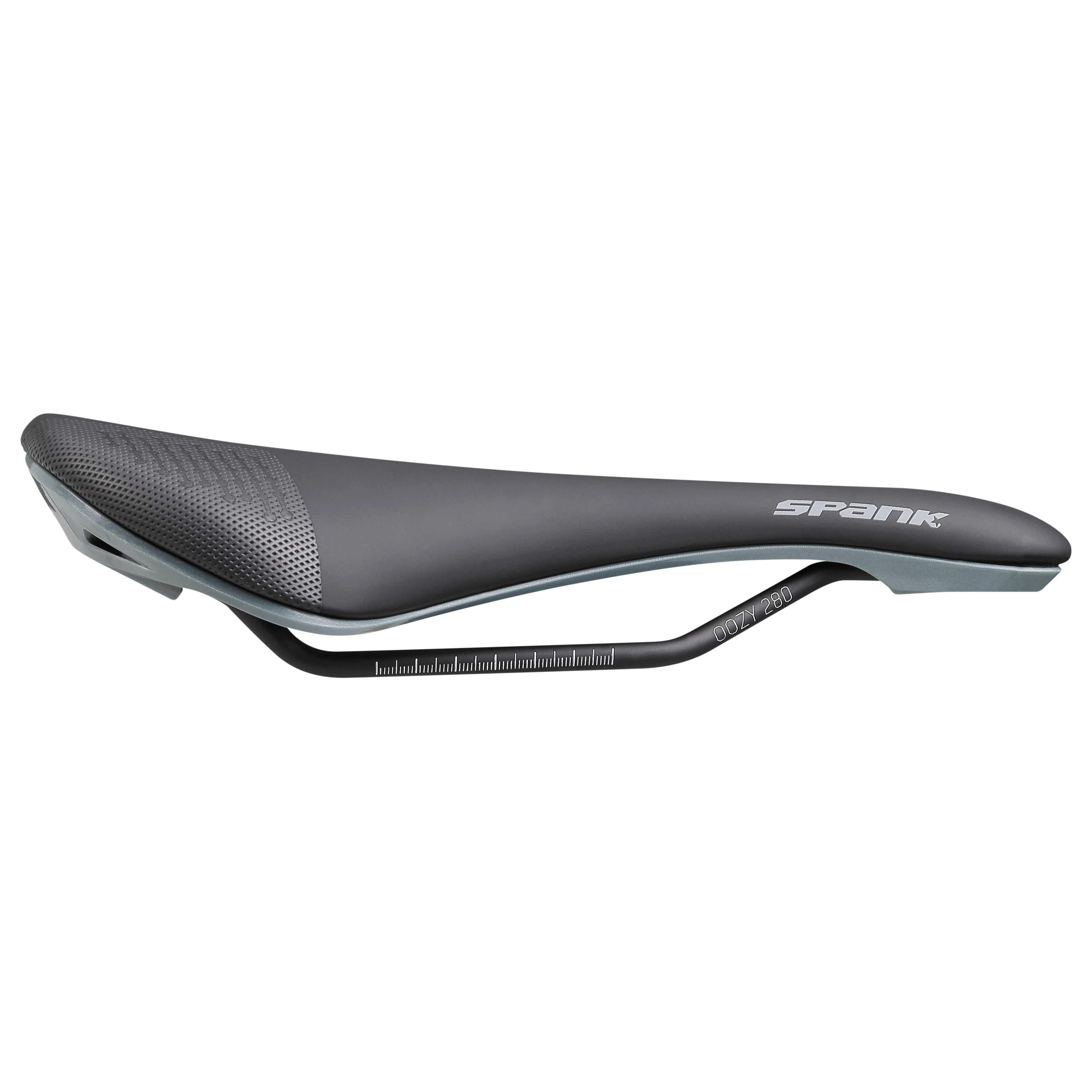 Siodełko SPANK OOZY 280 144mm CrMo Rails Grey