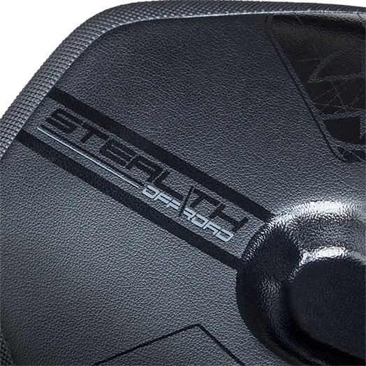 Siodełko STEALTH OFFROAD 142 mm PRO z szynami ze stali nierdzewnej, czarne - Image 4