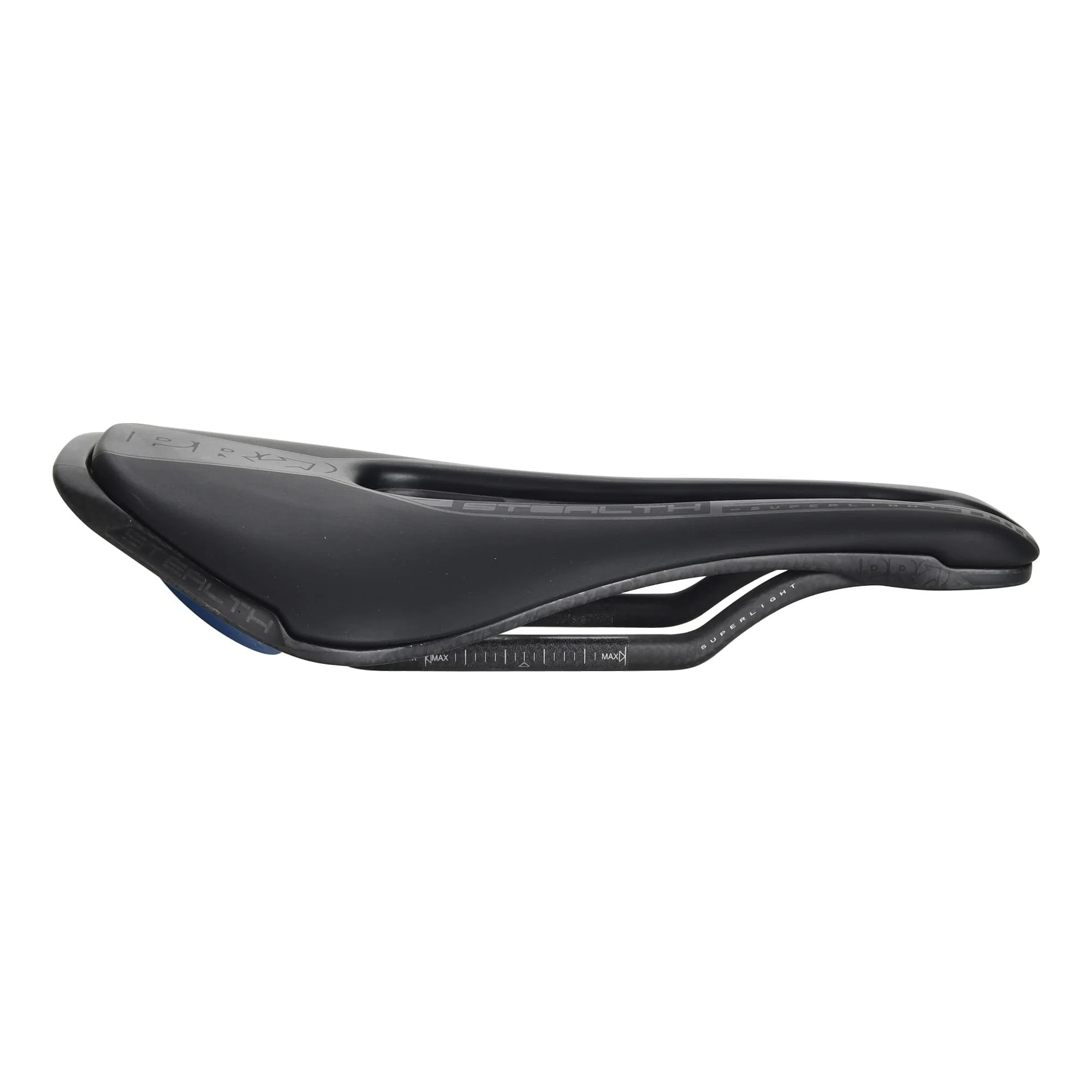Siodełko STEALTH SUPERLIGHT PRO 152 mm z karbonowymi szynami, czarne - Image 2