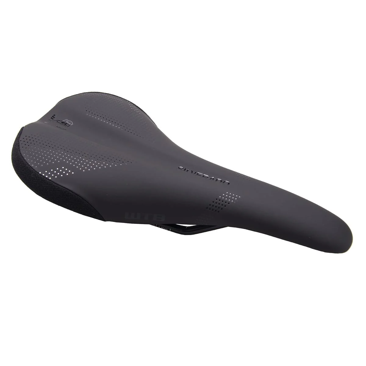 Siodełko WTB SILVERADO 135 mm stalowe szyny czarne