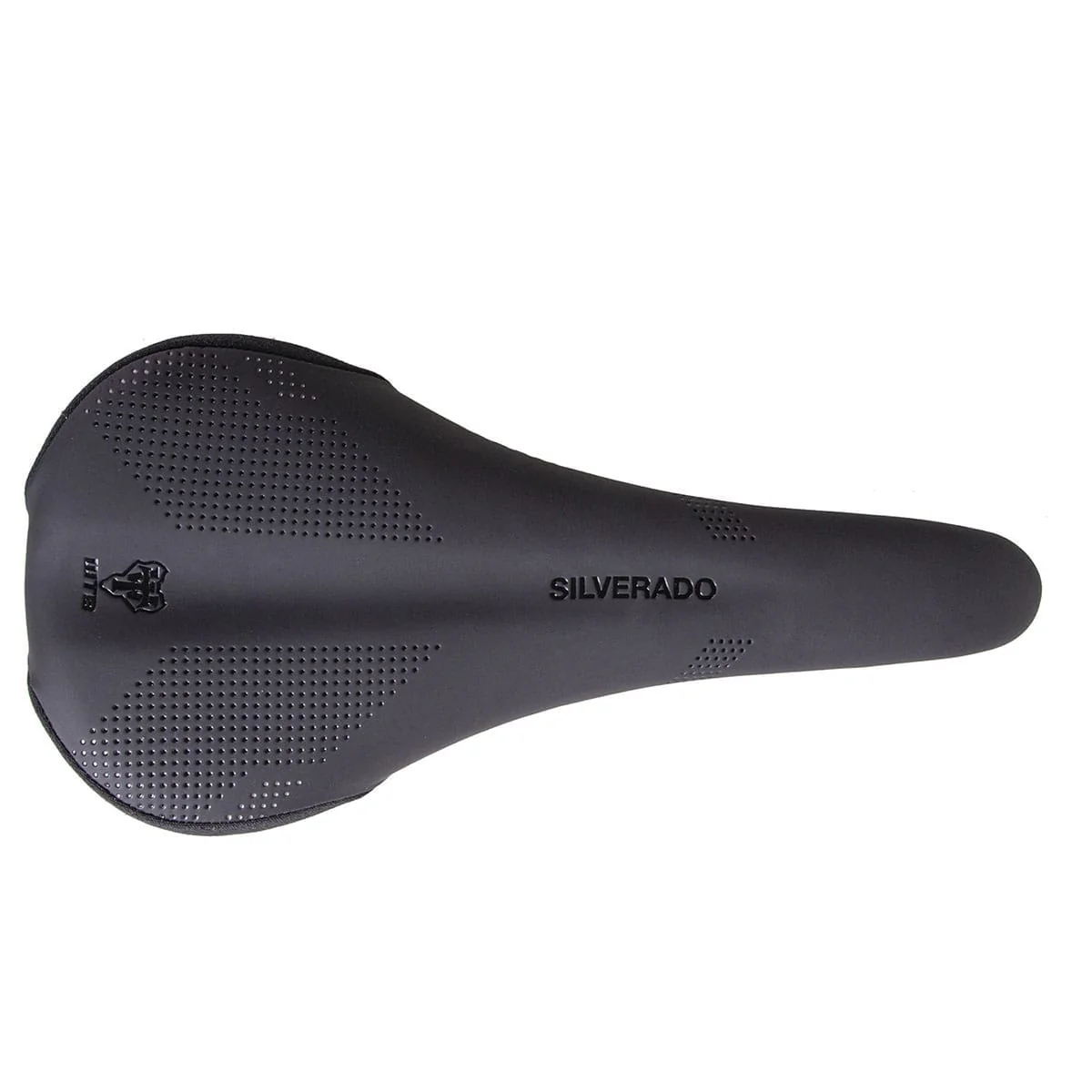 Siodełko WTB VOLT 135 mm z karbonowymi szynami, czarne - Image 2