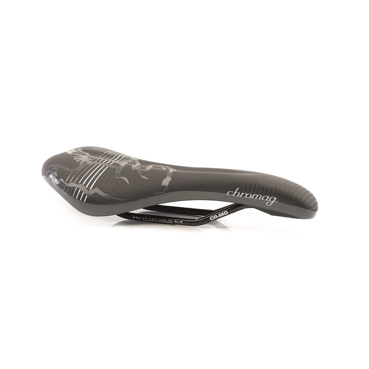 Siodło CHROMAG JUNIPER Women Leather Rails CrMo Black - Image 2