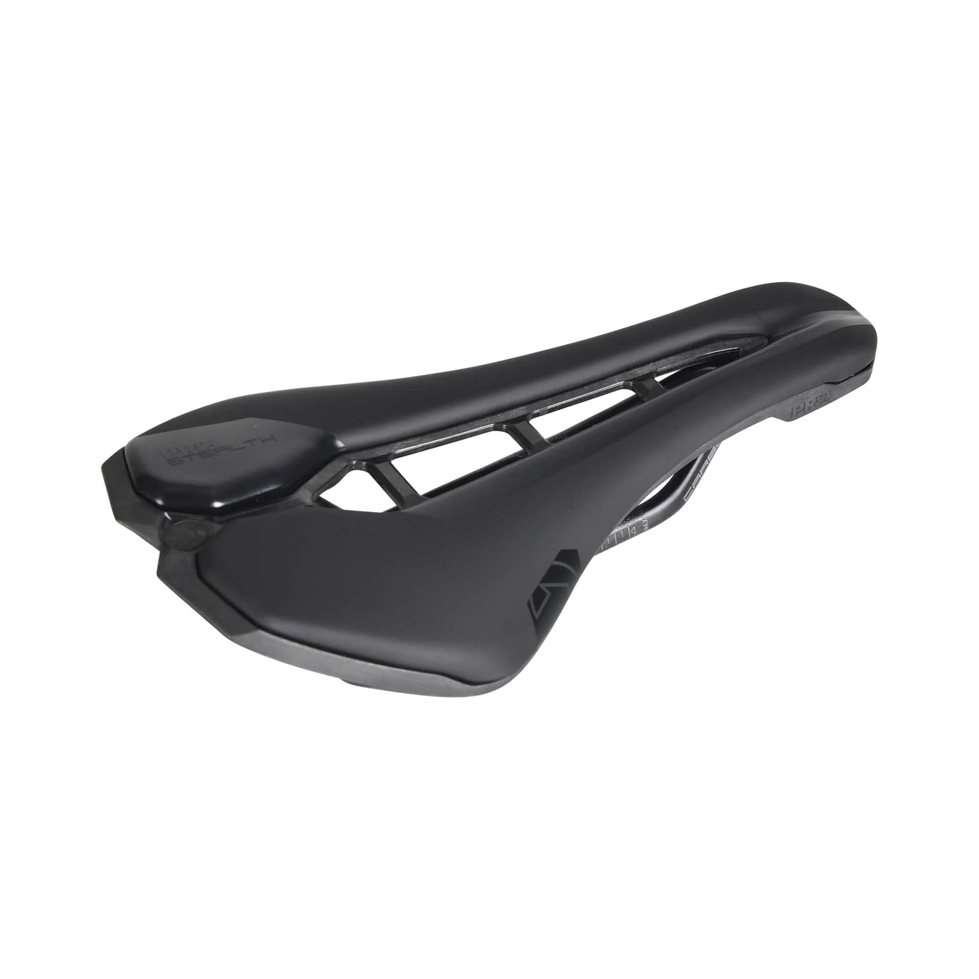 Siodełko STEALTH TEAM PRO 152 mm z karbonowymi szynami, czarne - Image 4