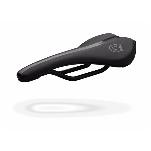 Siodełko PRO TURNIX TEAM 132 mm z karbonowymi szynami, czarne - Image 4