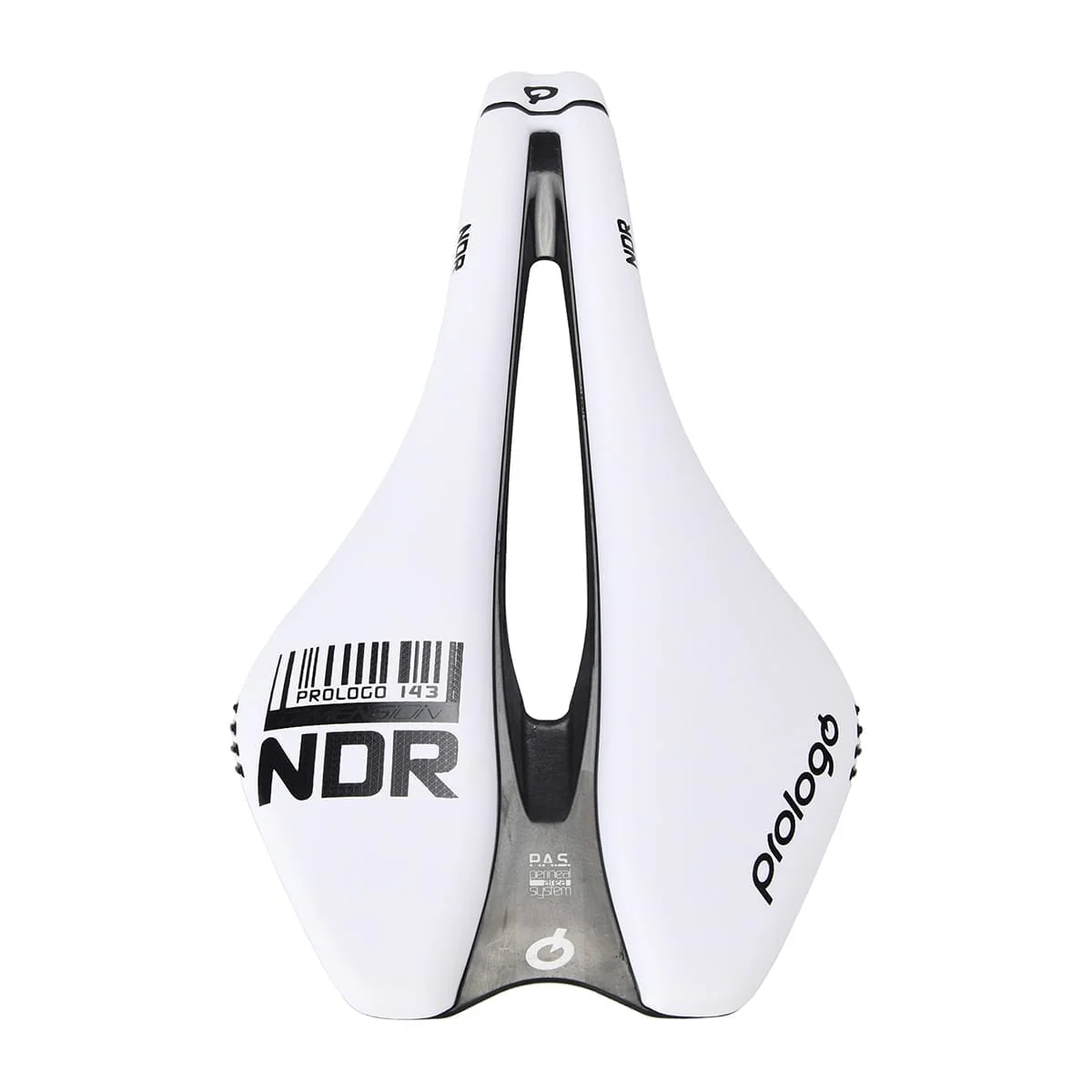 Siodło PROLOGO DIMENSION NDR 143 mm Szyny TiroX Biały - Image 2