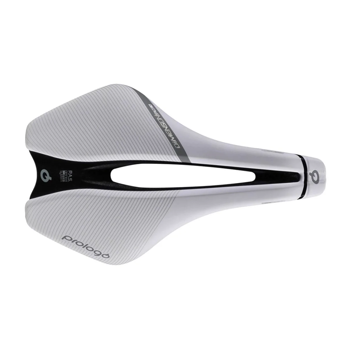 Siodło PROLOGO DIMENSION SPACE Rails T4.0 White