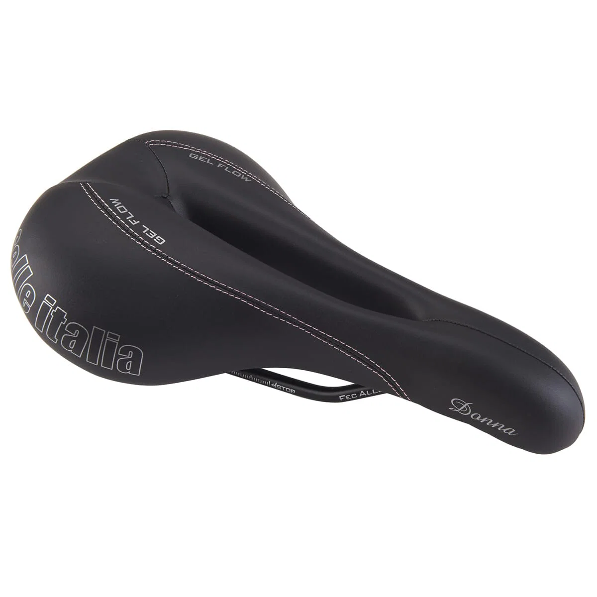 Siodło SELLE ITALIA DONNA GEL FLOW TM Szyny damskie manganowe