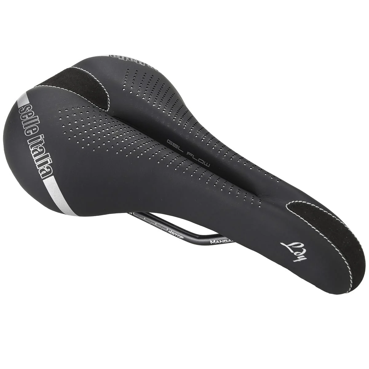 Siodło SELLE ITALIA LADY GEL FLOW L Szyny damskie Manganese Black