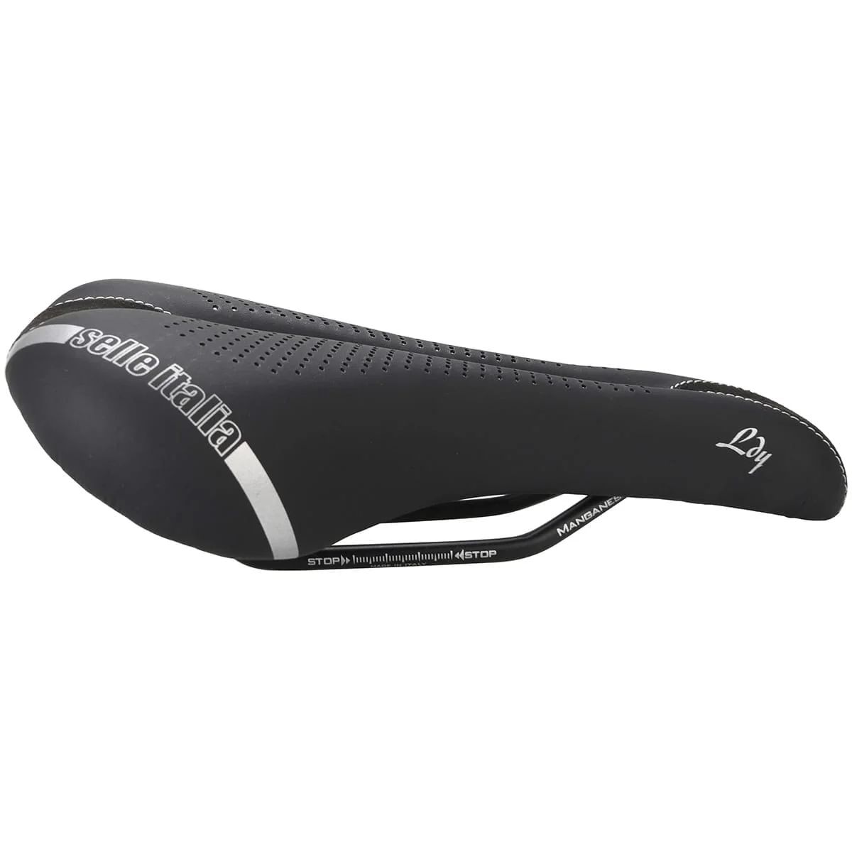Siodło SELLE ITALIA LADY GEL FLOW L Szyny damskie Manganese Black - Image 2