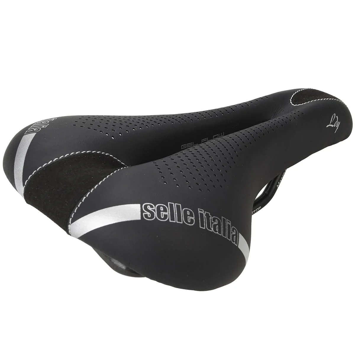 Siodło SELLE ITALIA LADY GEL FLOW L Szyny damskie Manganese Black - Image 4