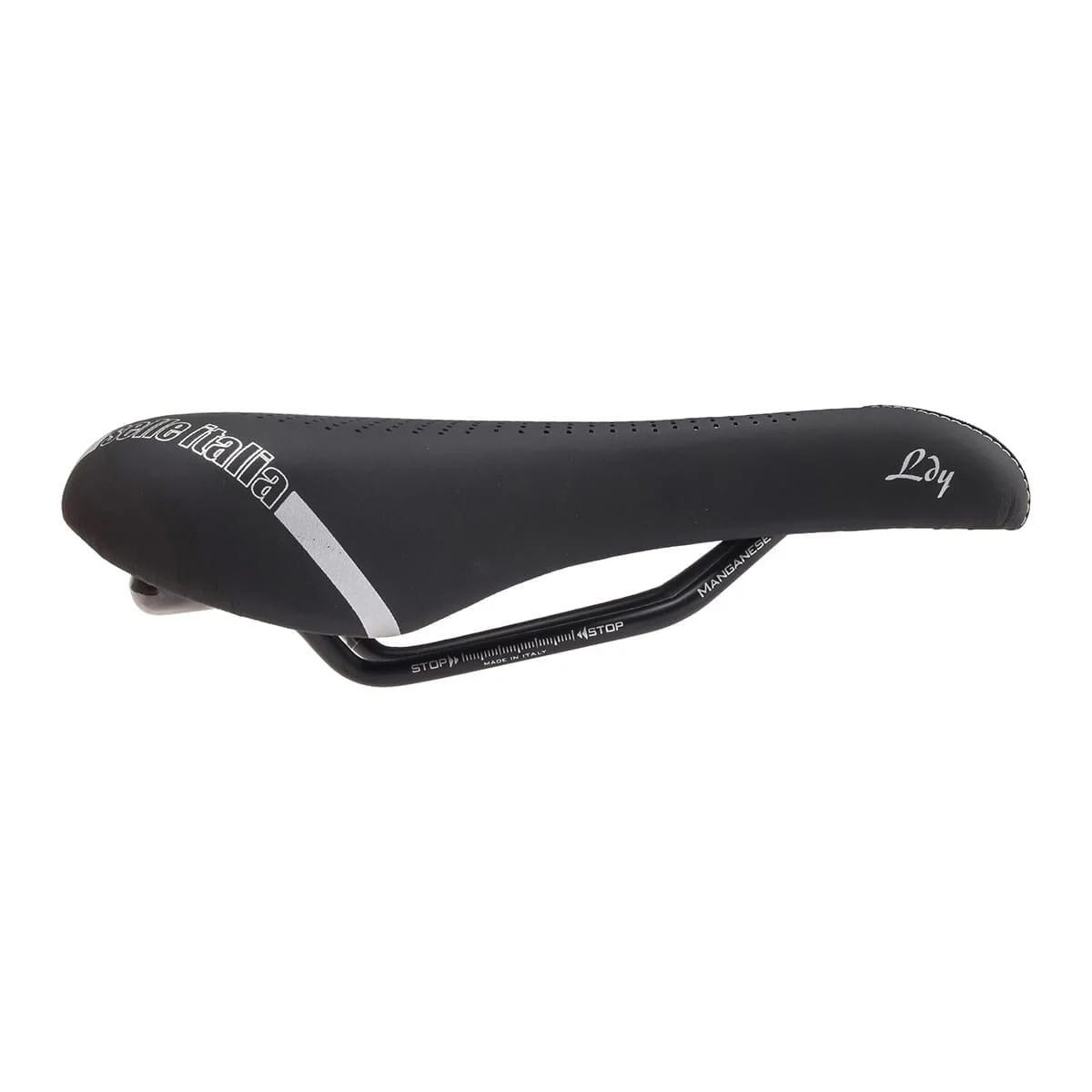 Siodło SELLE ITALIA LADY GEL FLOW S Szyny damskie Manganese Black - Image 2