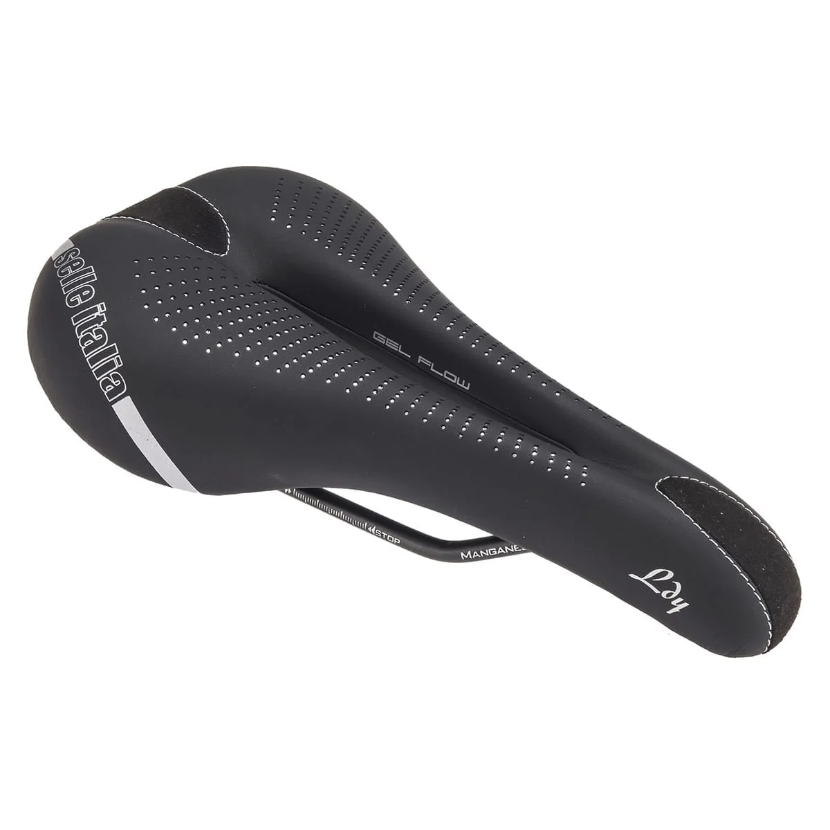 Siodło SELLE ITALIA LADY GEL FLOW S Szyny damskie Manganese Black - Image 3