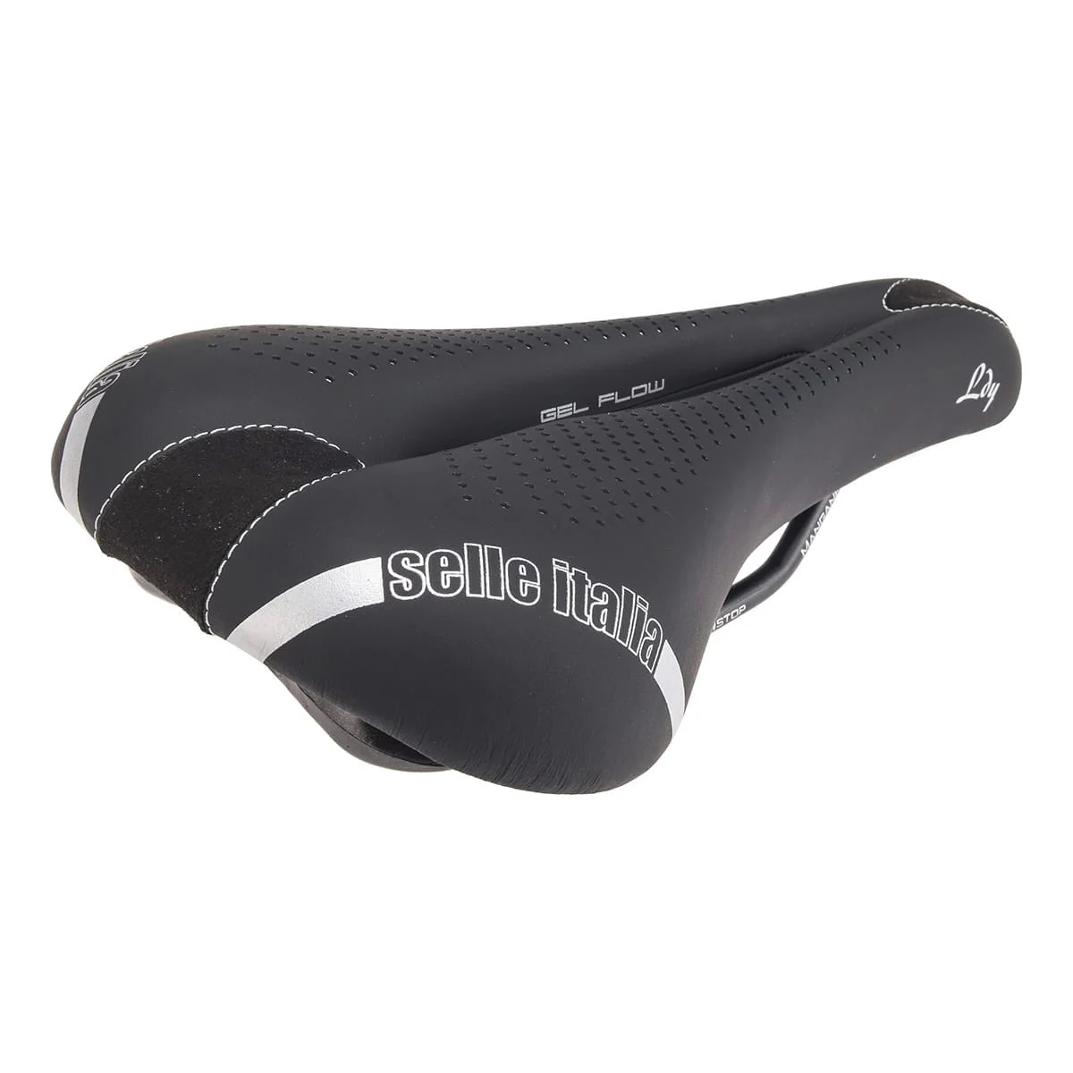 Siodło SELLE ITALIA LADY GEL FLOW S Szyny damskie Manganese Black - Image 4