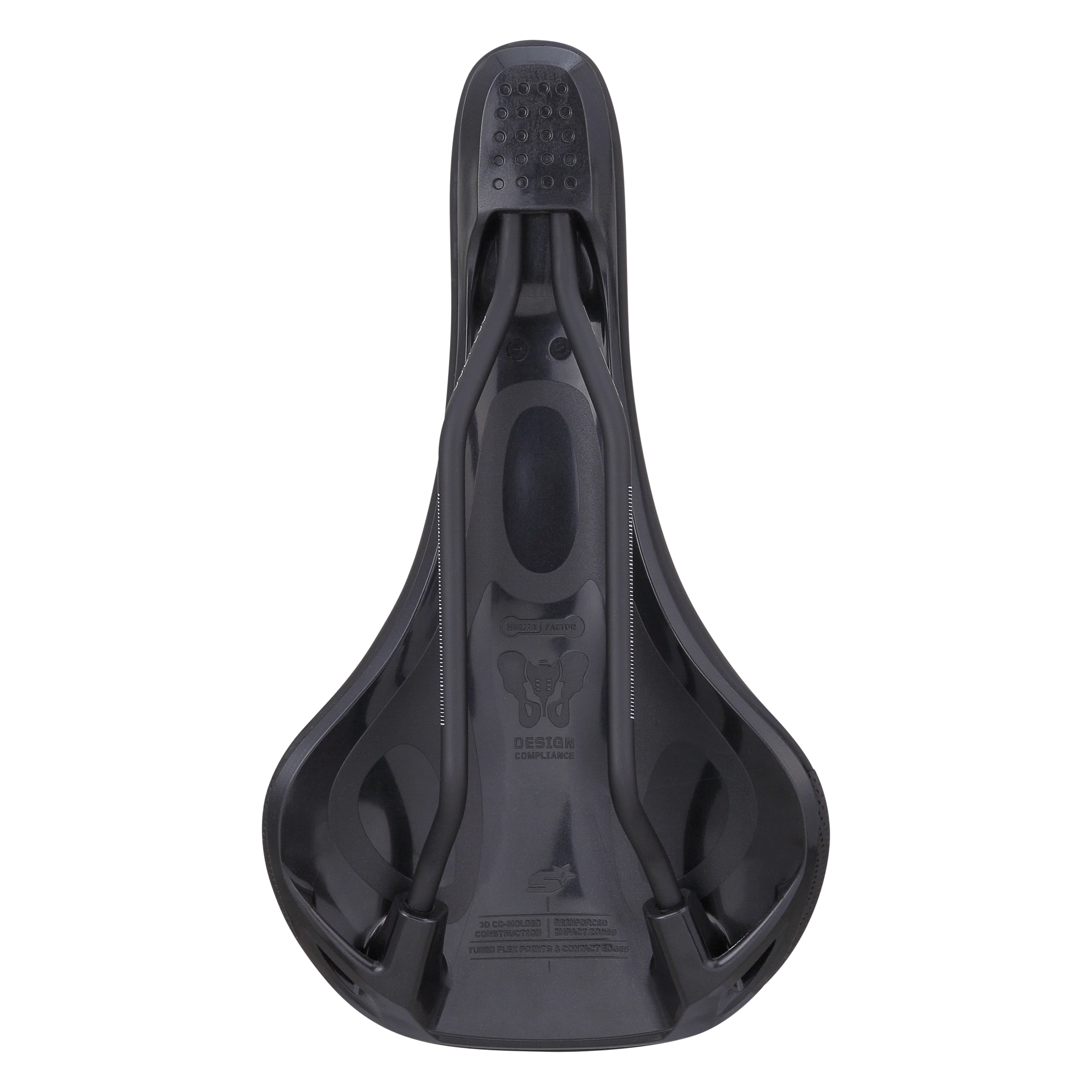 Siodło skórzane SPANK SPIKE 160 CrMo LTD Rails GG Black - Image 3