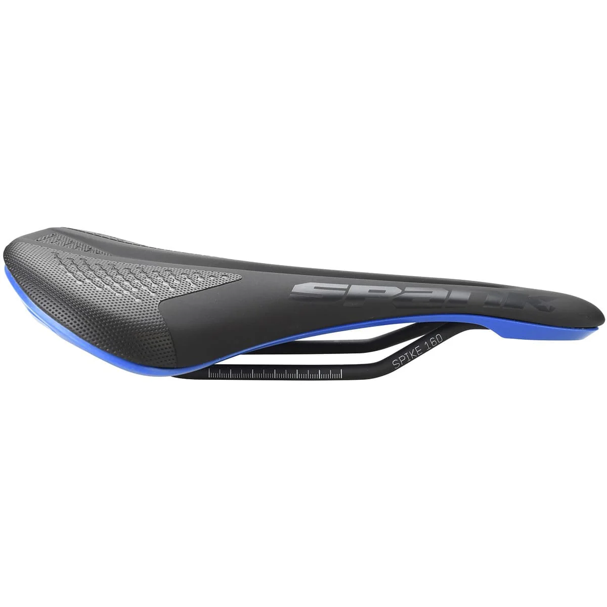 Siodło skórzane SPANK SPIKE 160 CrMo Rails Blue - Image 3