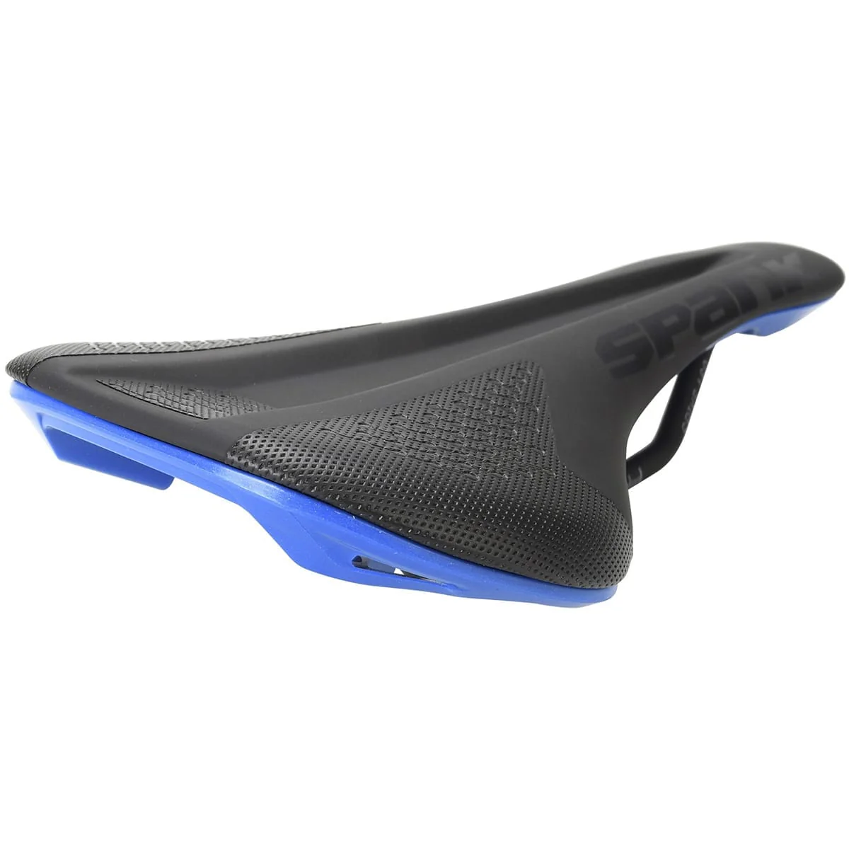 Siodło skórzane SPANK SPIKE 160 CrMo Rails Blue - Image 4