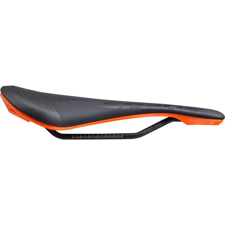 Siodło skórzane SPANK SPIKE 160 CrMo Rails Orange