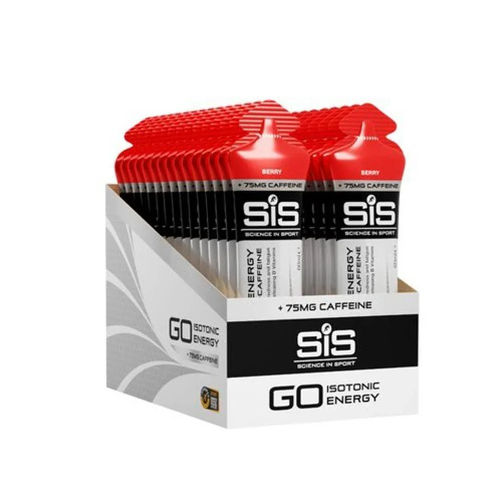 SIS GO ISOTONIC ENERGY Żel z kofeiną (60ml) Czerwone jagody - Image 2