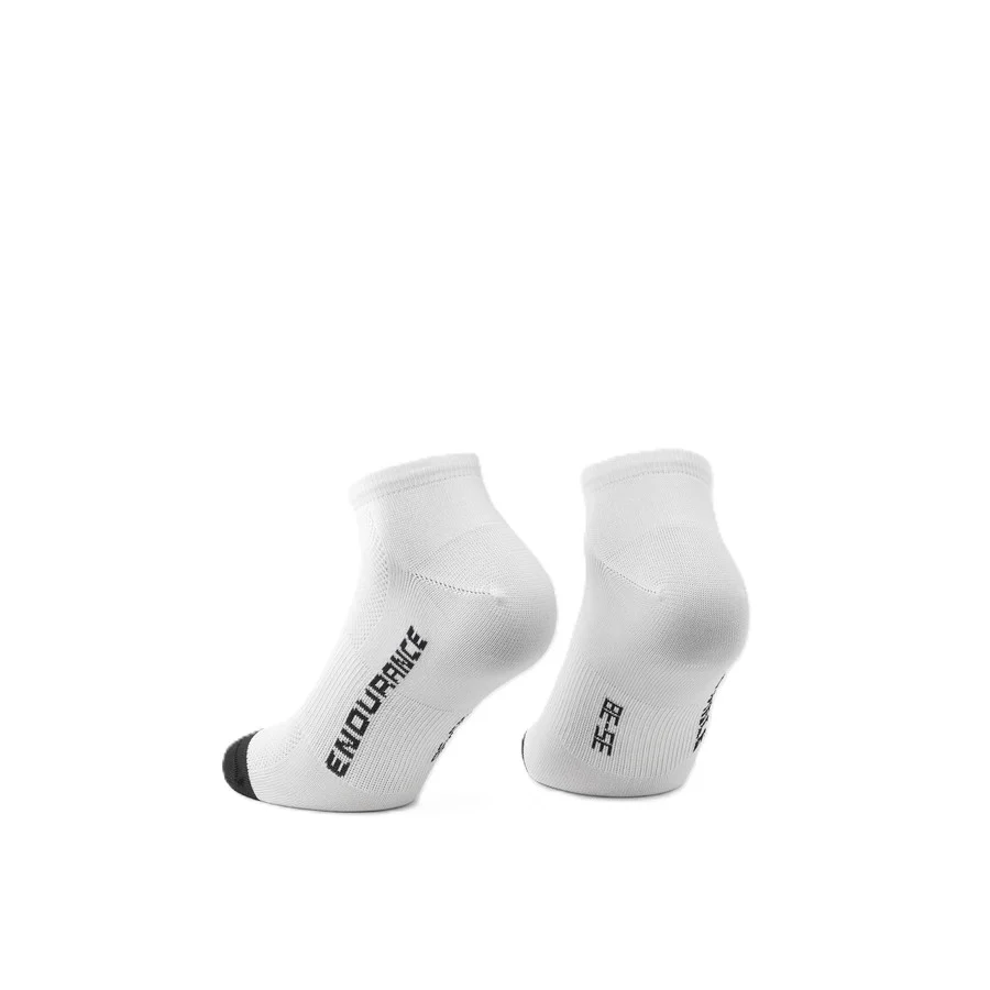 Skarpetki ASSOS ENDURANCE LOW S11 białe - Image 2