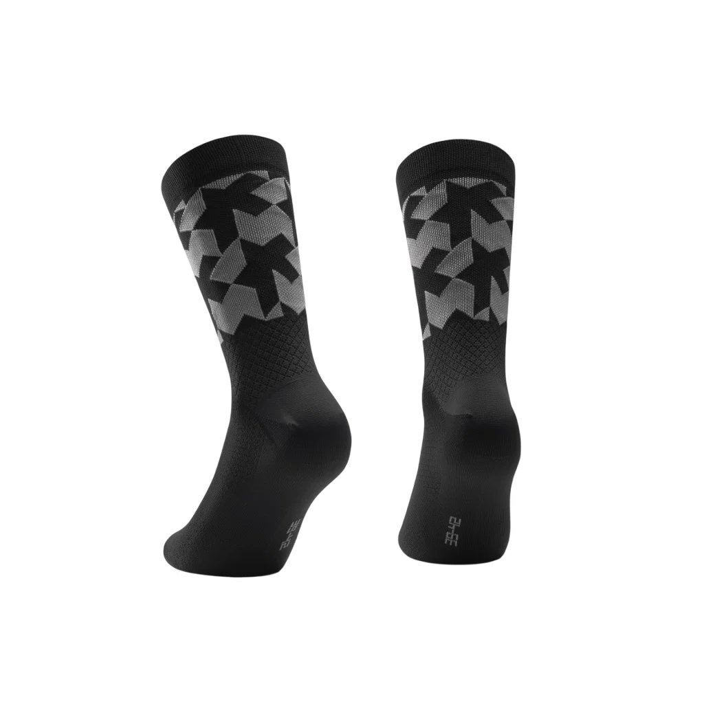 Skarpety ASSOS MONOGRAM EVO czarne - Image 2
