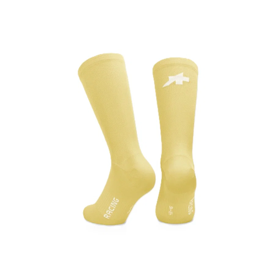 Skarpety ASSOS RACING S11 Mystic Yellow - Image 2