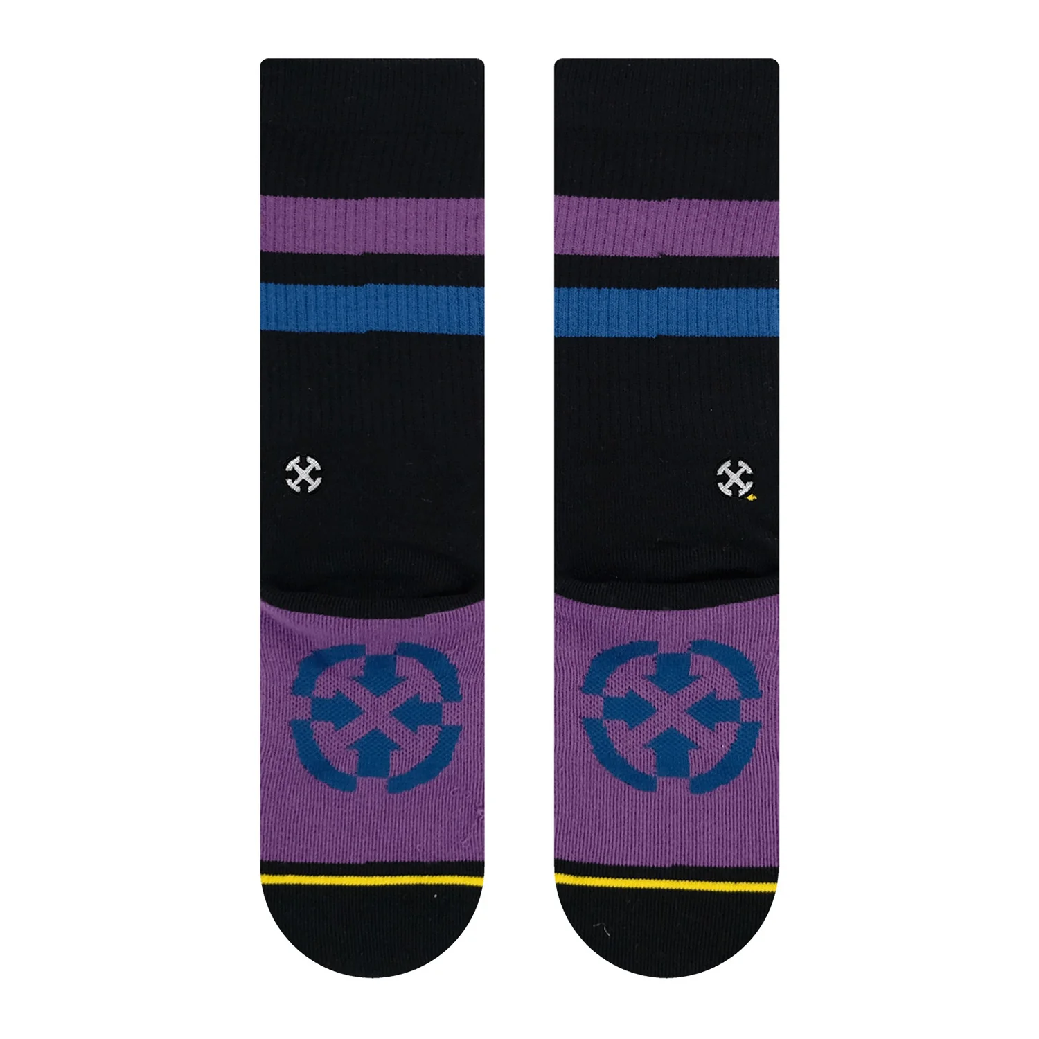 Skarpety MERGE4 REPREVE SUBLTE GRAPE BLACK - Image 3