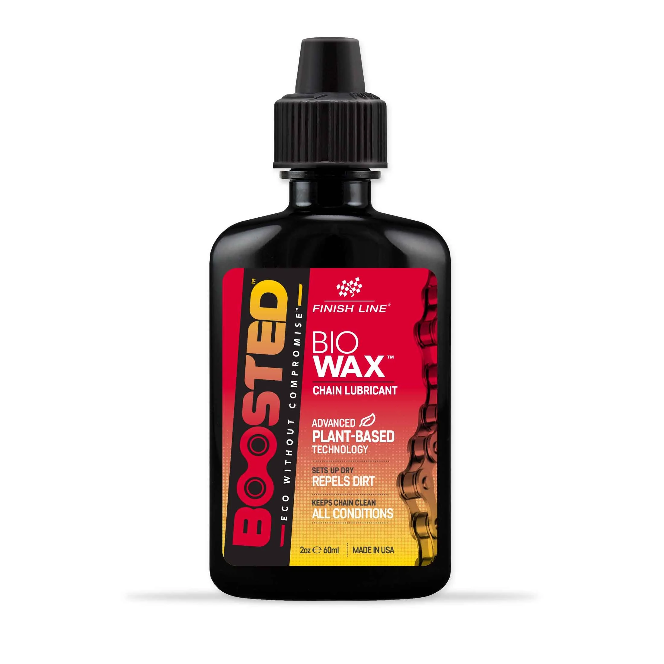 Smar do łańcucha FINISH LINE BOOSTED™ BIO WAX (60 ml)