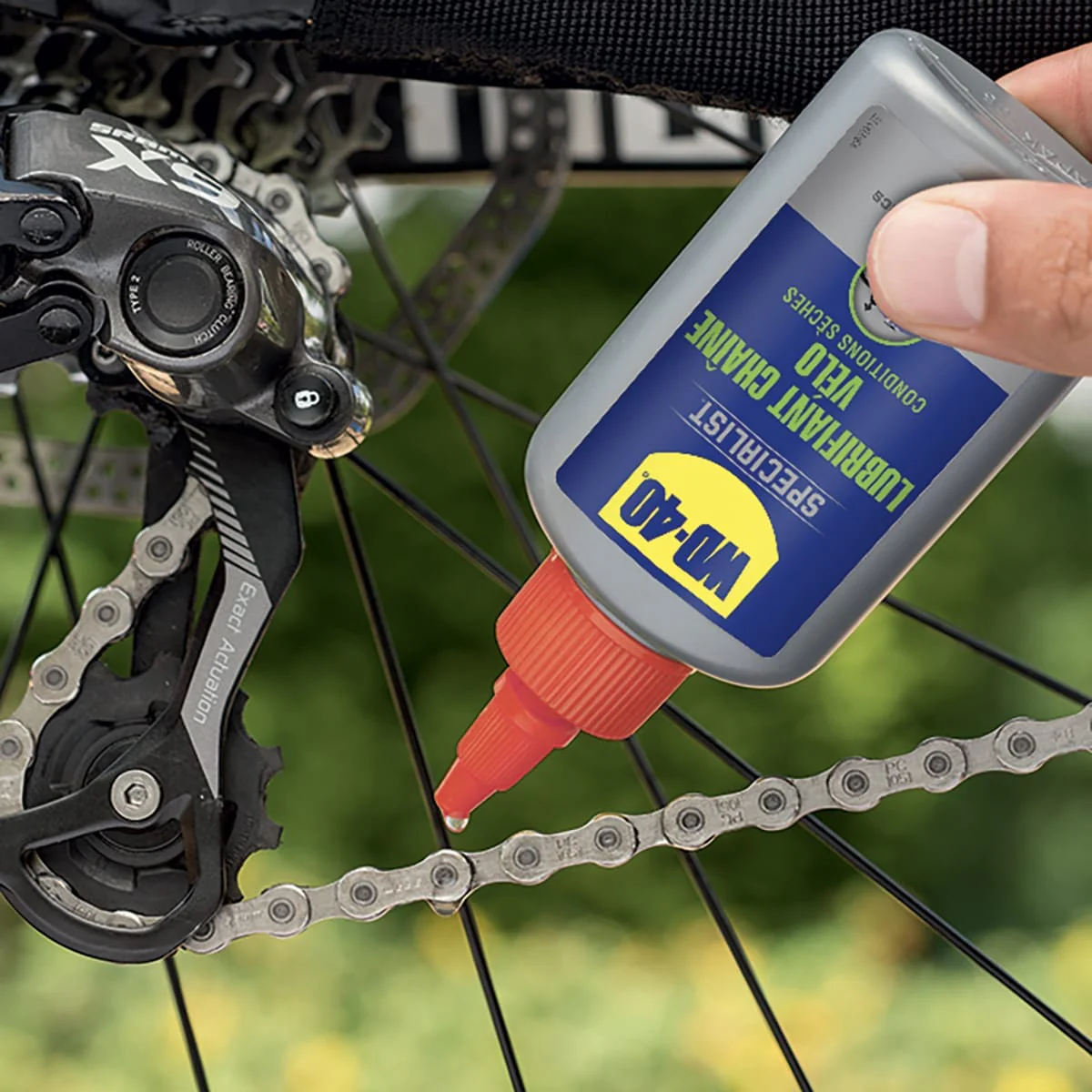 Smar do łańcuchów WD-40 SPECIALIST do suchych warunków (100 ml) - Image 5
