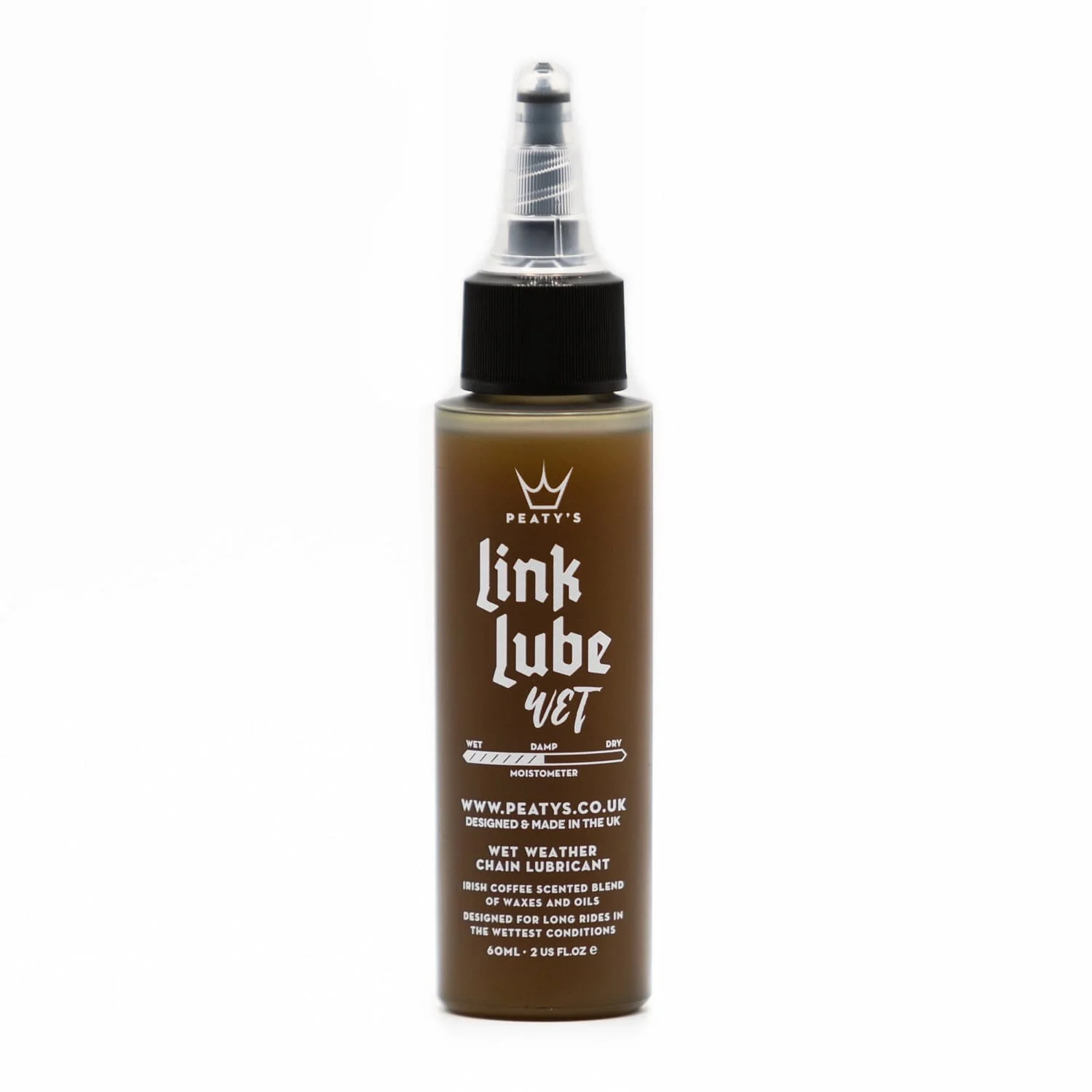 Smar PEATY'S LINKLUBE WET WEATHER do mokrych nawierzchni (60 ml)