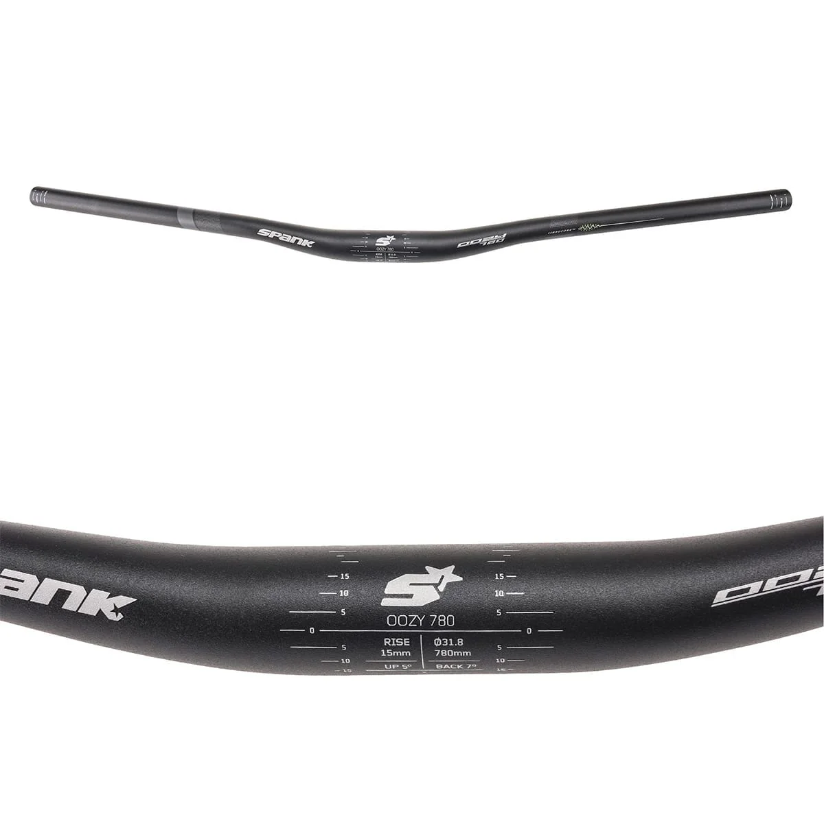 SPANK OOZY TRAIL 780 VIBROCORE Rise 15mm 780mm czarny wieszak - Image 2