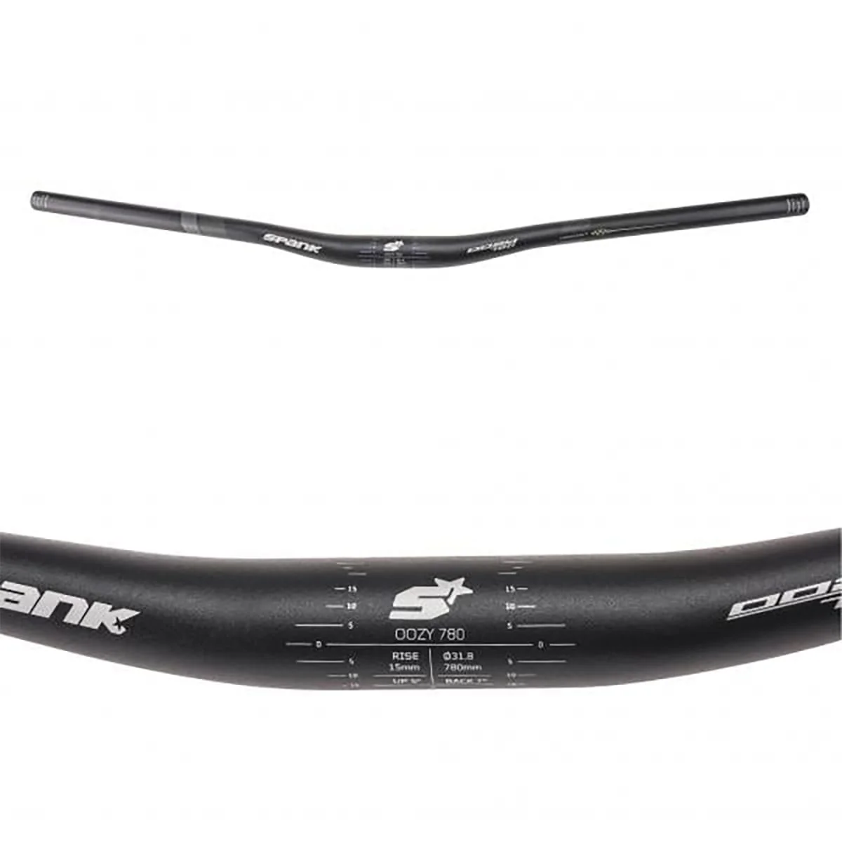 SPANK OOZY TRAIL 780 VIBROCORE Rise 15mm 780mm czarny wieszak - Image 2