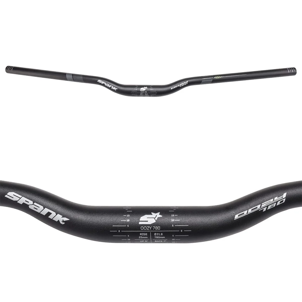 SPANK OOZY TRAIL 780 VIBROCORE Rise 25mm 780mm czarny wieszak - Image 2
