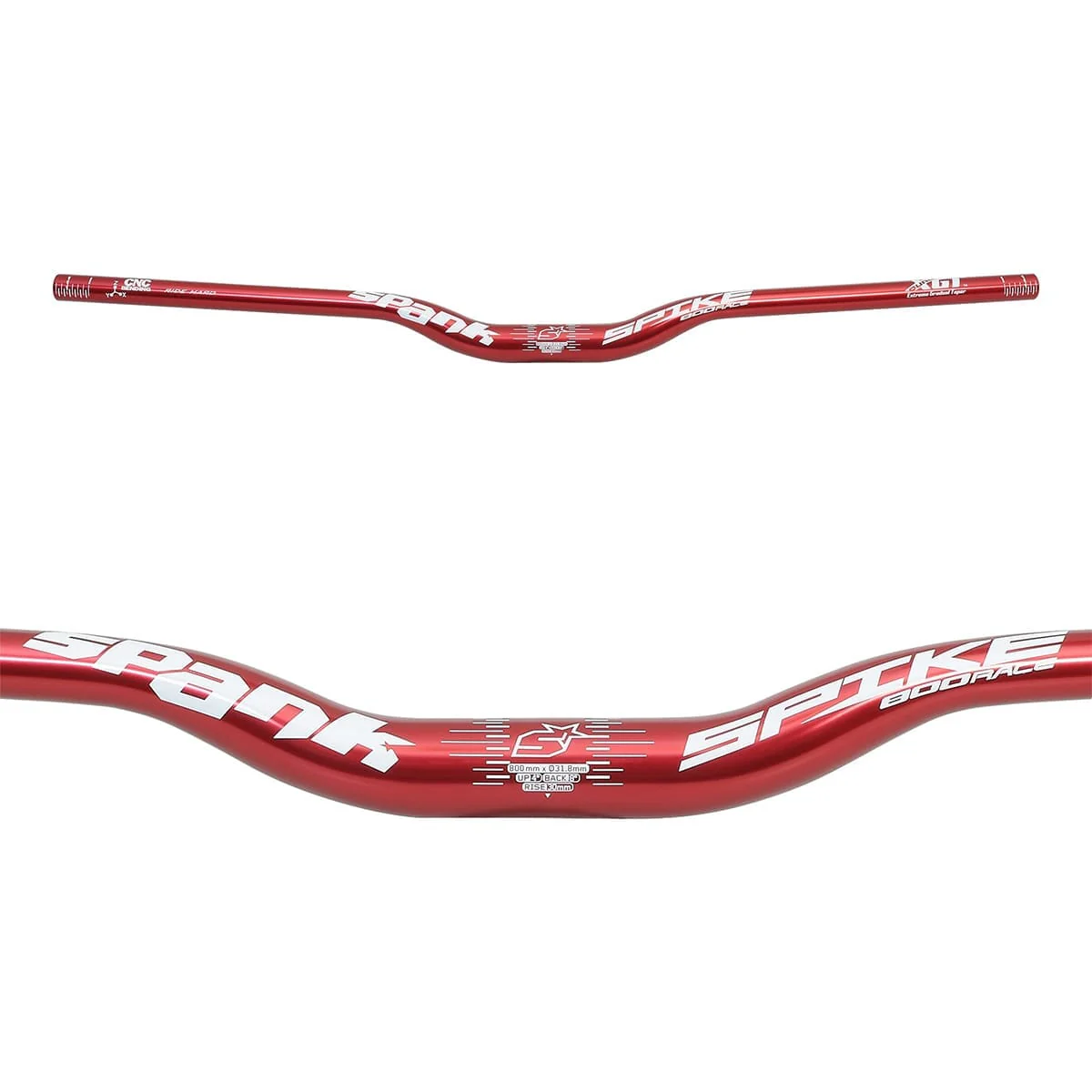 SPANK SPIKE 800 RACE Hanger Rise 30mm 800mm Red