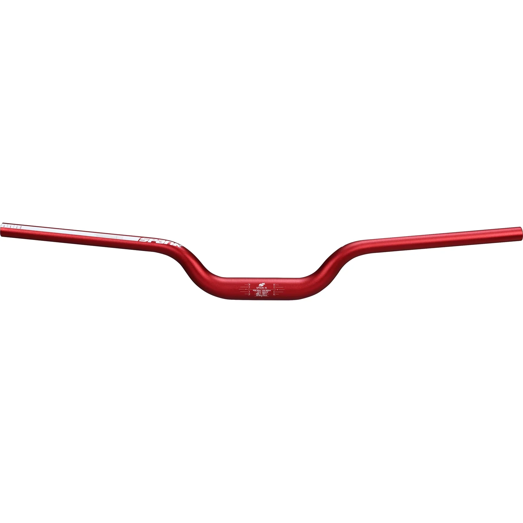 SPANK SPOON 35 Rise 60mm 800mm Hanger Red