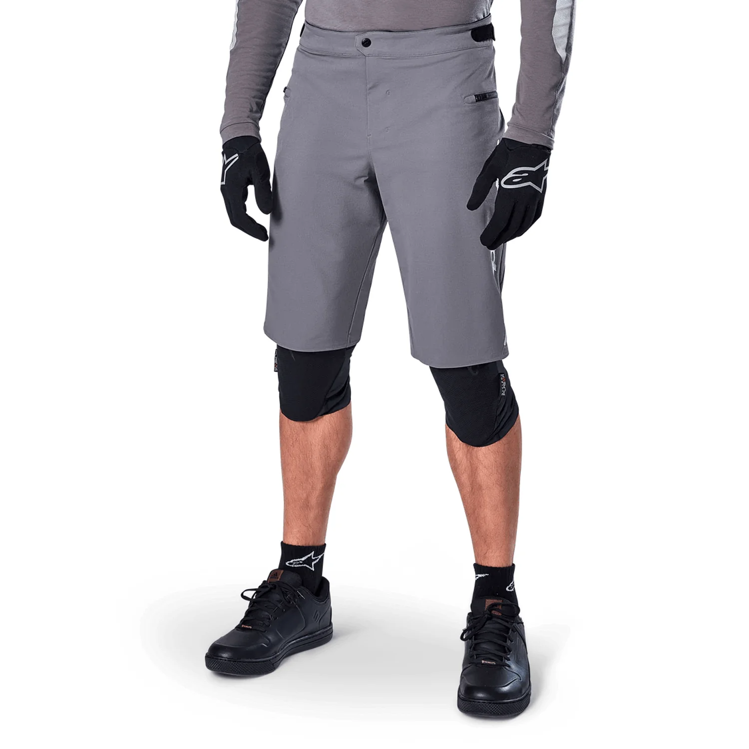 Spodenki ALPINESTARS A-DURA ELITE ciemnoszare - Image 2