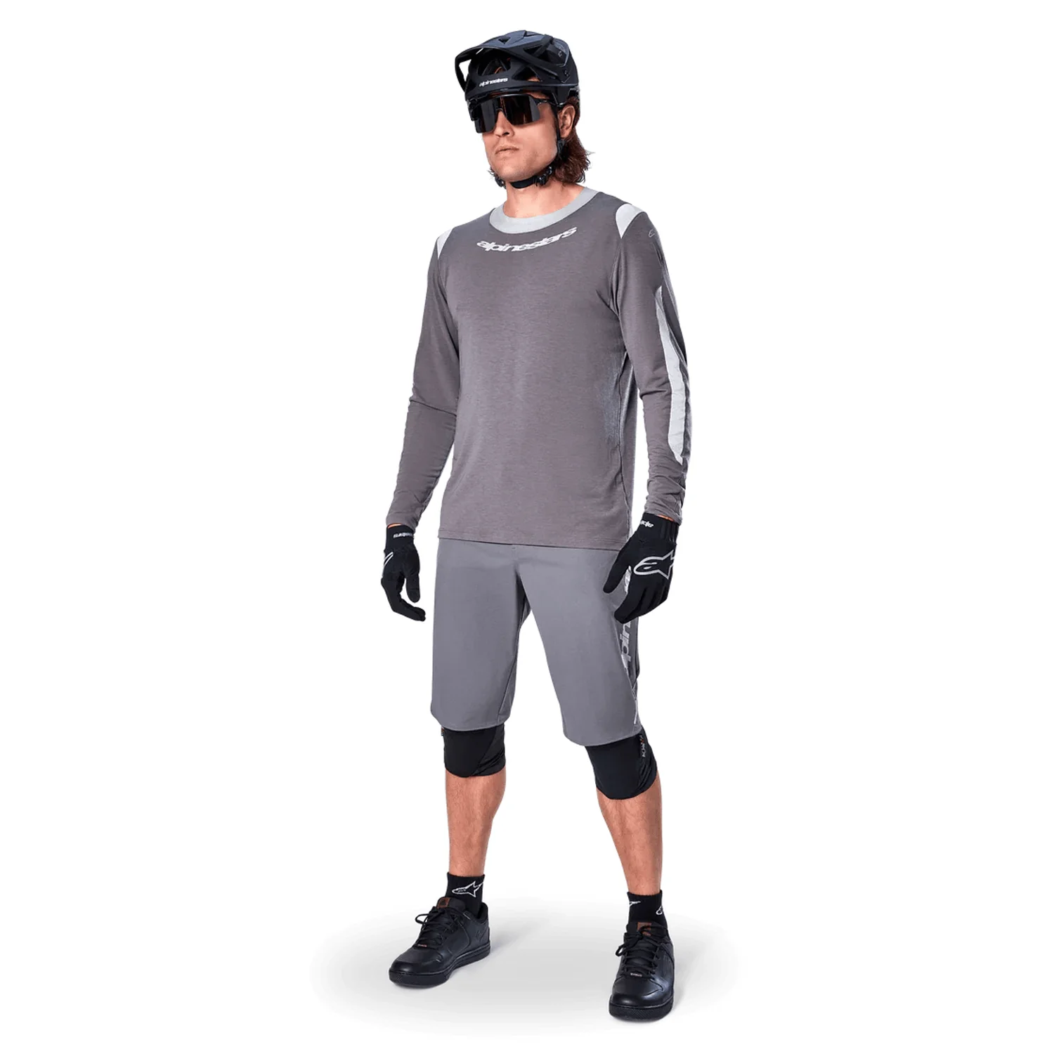 Spodenki ALPINESTARS A-DURA ELITE ciemnoszare - Image 5