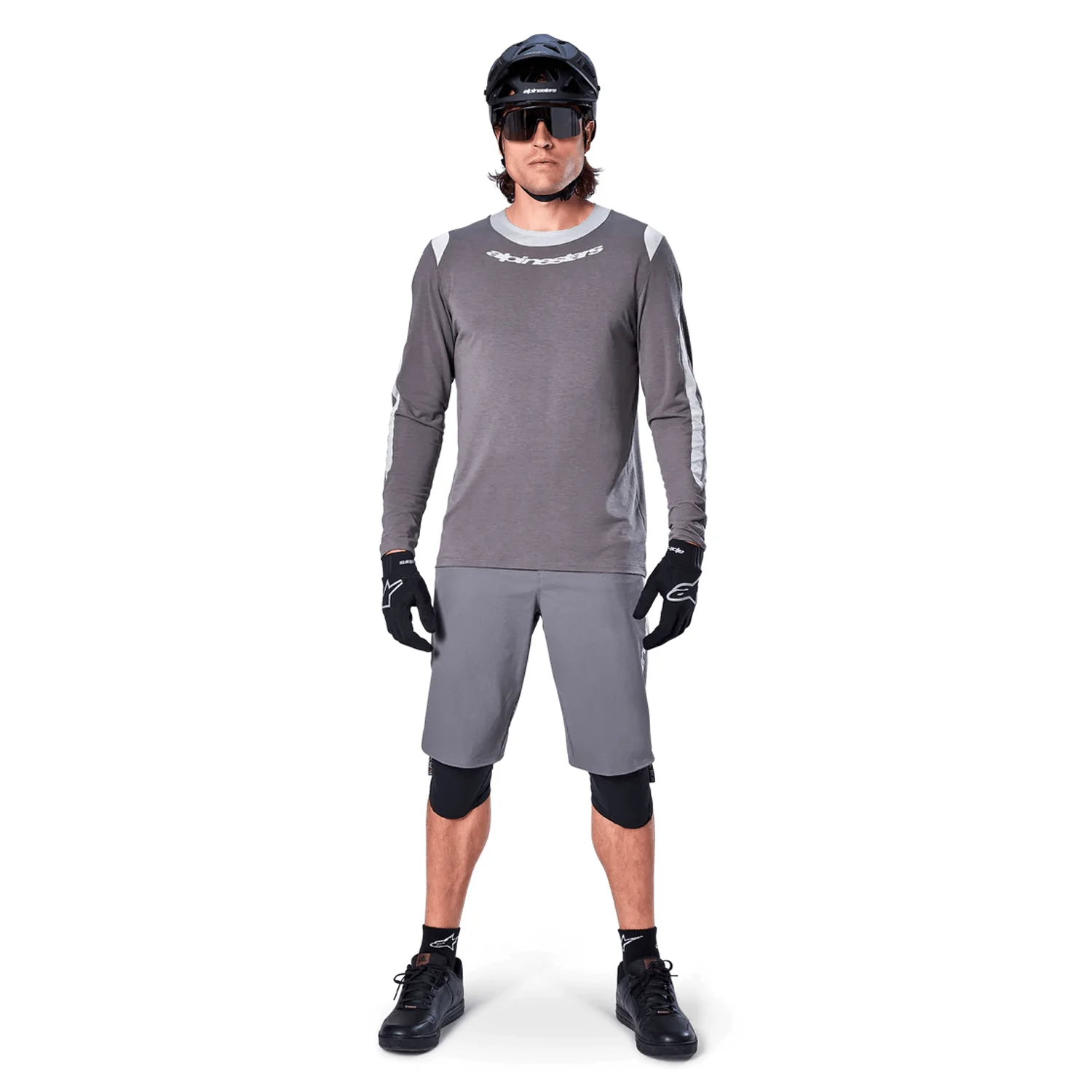 Spodenki ALPINESTARS A-DURA ELITE ciemnoszare - Image 6