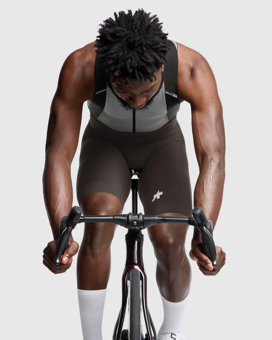 Spodenki ASSOS MILLE GT S11 Bibshort Brown - Image 5