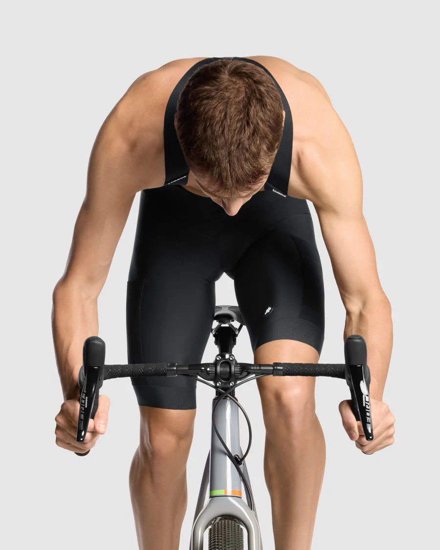 Spodenki ASSOS TACTICA KIESKÄFER GRAVEL T5 Bib Short czarne - Image 5