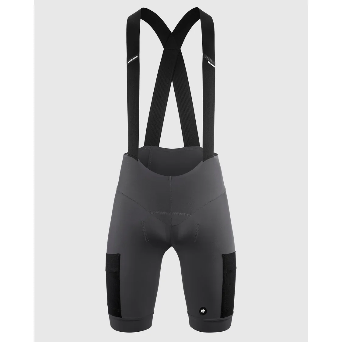 ASSOS TACTICA KIESKAFER GRAVEL T5 spodenki na szelkach szary