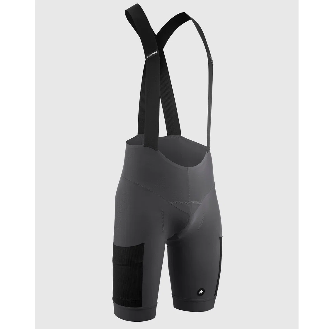 ASSOS TACTICA KIESKAFER GRAVEL T5 spodenki na szelkach szary - Image 4